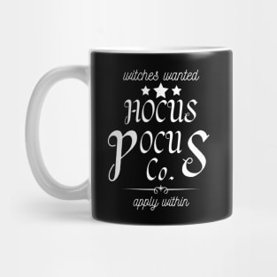 Hocus Pocus Co Witches Wanted Apply Within Mask Sweatshirt Mug